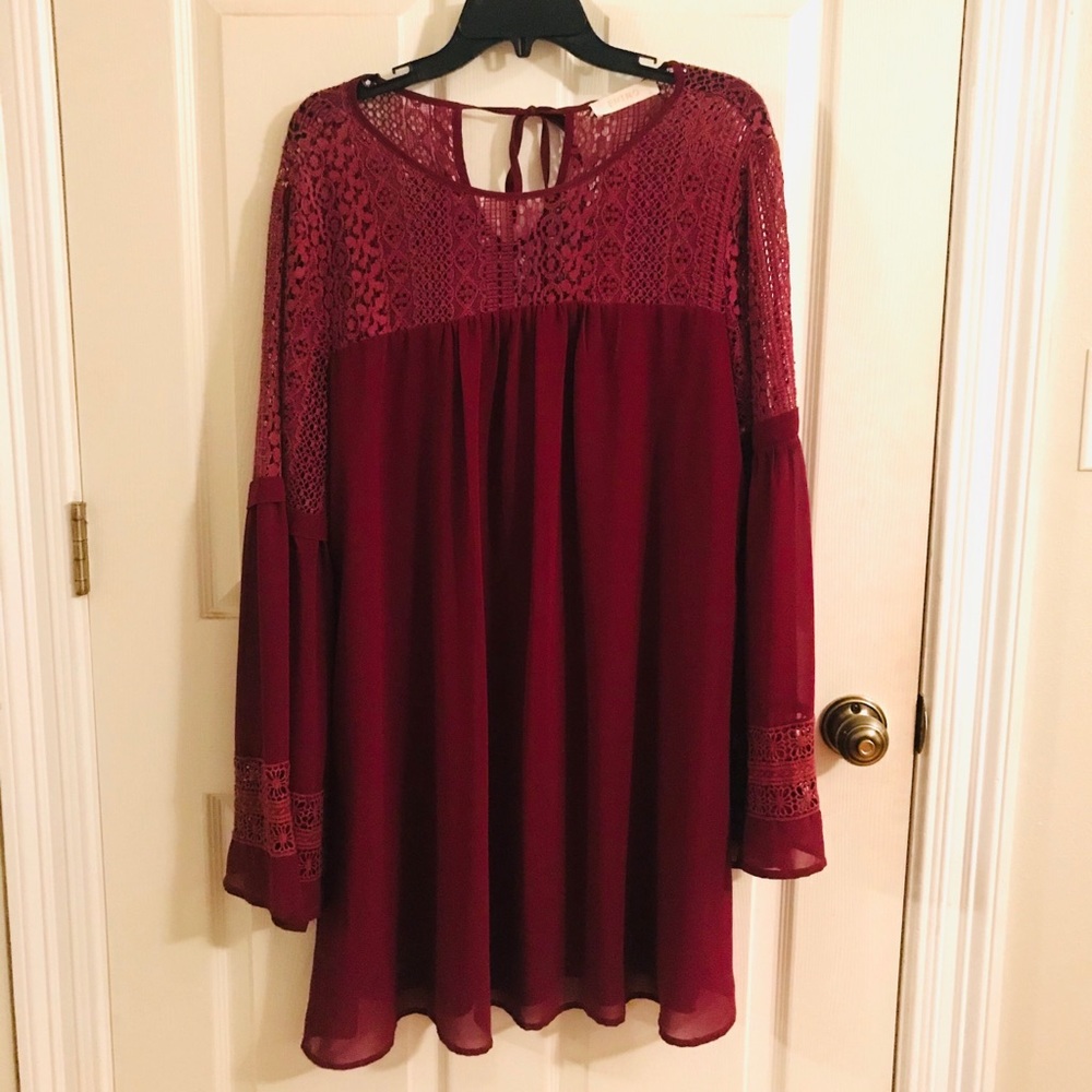 Women’s Crimson Mini Dress